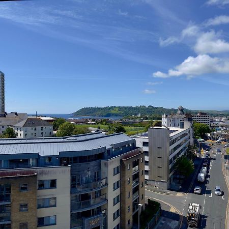 شقة Ocean Crescent Plymouth City Centre Penthouse Level المظهر الخارجي الصورة