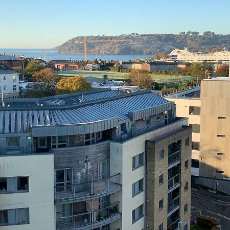 شقة Ocean Crescent Plymouth City Centre Penthouse Level المظهر الخارجي الصورة