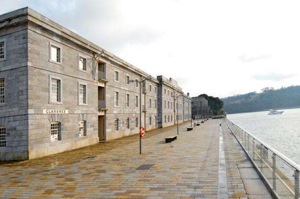 شقة Ocean Crescent Plymouth City Centre Penthouse Level المظهر الخارجي الصورة