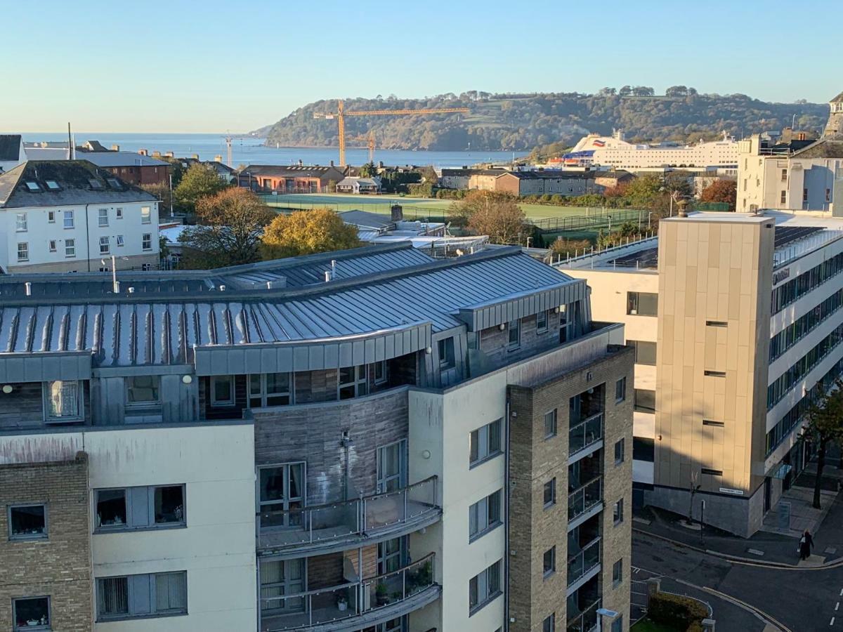 شقة Ocean Crescent Plymouth City Centre Penthouse Level المظهر الخارجي الصورة